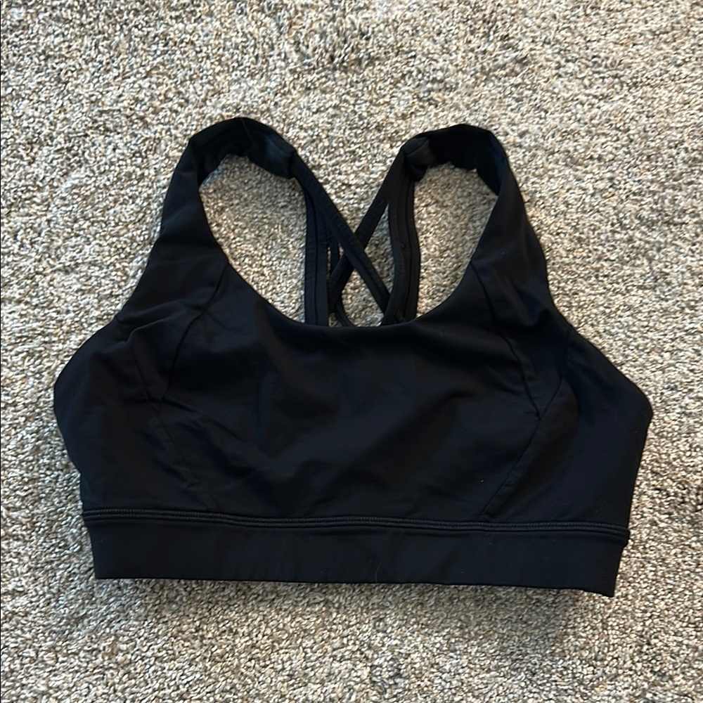 Lululemon Athletica Black Sports Bra